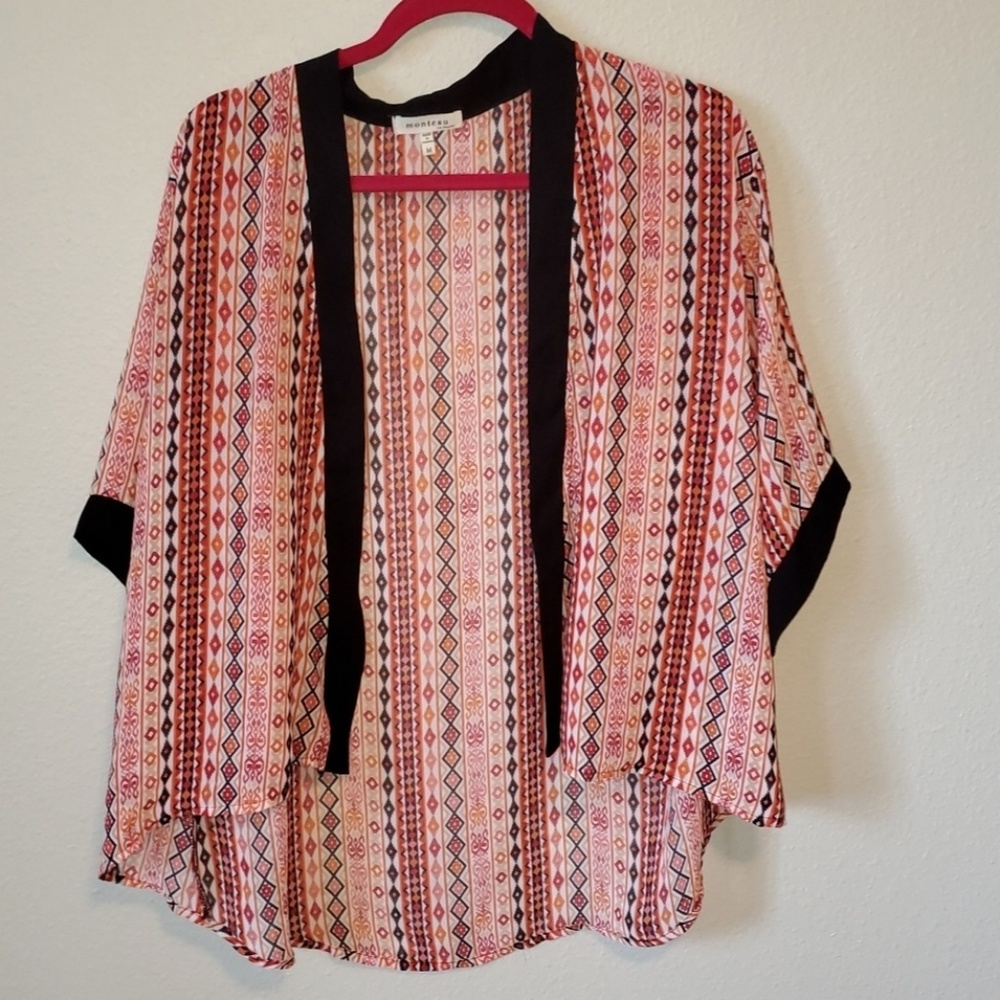 Tribal print top